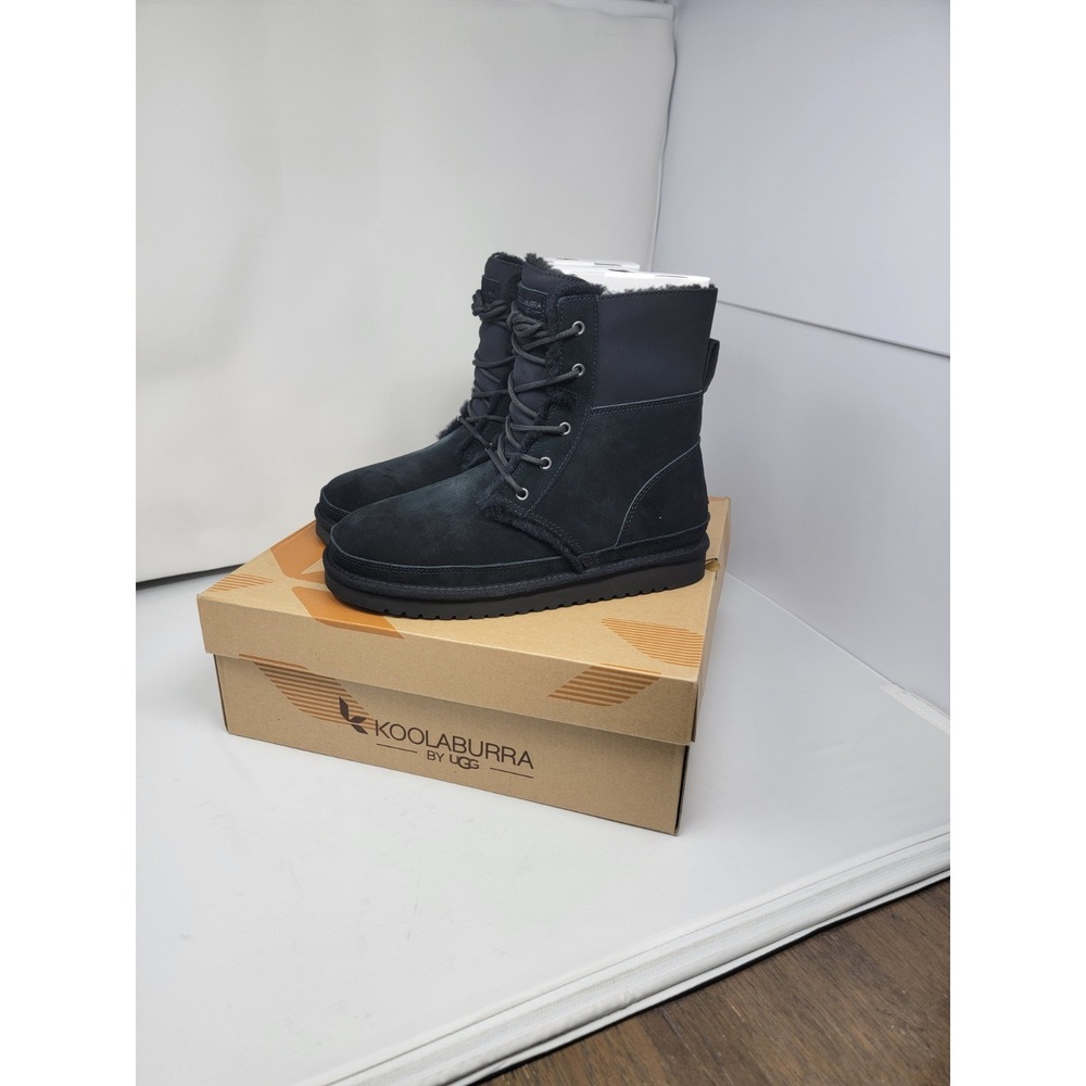 Womens Koolaburra ugg Advay Tall boots black suede Size 9